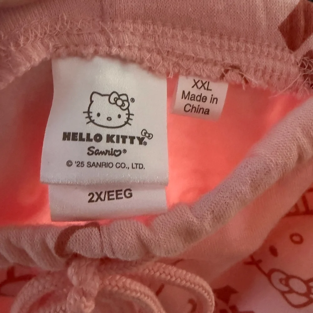 Hello Kitty NWT Pajama pants/sweat pants size XXL - Picture 8 of 8